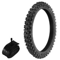 Kit Pneu Crf 250 80/100-21 51m Tt Ms49 Rinaldi + Camara 4mm Rinaldi