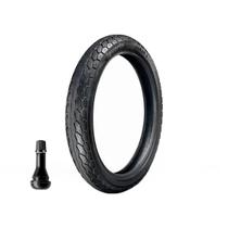 Kit Pneu Levorin 80/100-18 M/C 47P Dakar II TL + Válvula CG / Todos Modelos