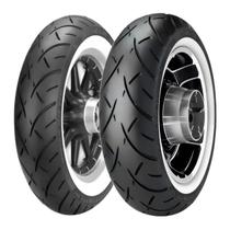Kit Pneu Metzeler MT90B16 e MU85B16 ME888 Faixa Branca TL