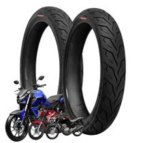 Kit Pneu Moto 80/10018 90/9018 Thorax Cg Titan Fan Oferta Aro 18 Resistente KENDA Motoboy Entregas Melhor Presente