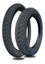 Kit Pneu Moto Pop Biz - 80/100-14 Traseiro + 60/100-17 Dianteiro Kit Pneu Moto Pop Biz - 80/100-14 Traseiro + 60/100-17 Dianteiro