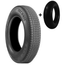 Kit Pneu Para Fusca 5.60-15 Technic + Câmara De Ar F15 Tr15 Bico Grosso