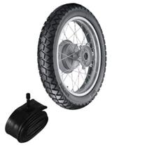 Kit Pneu WR 250 F, XT 600 E, XT 660R 90/90-18 Tr300 Vipal + Câmara
