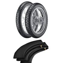 Kit Pneu Xr250 Tornado 130/80-18 + 90/90-21 Tr300 Vipal