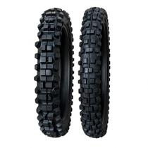 Kit Pneus 100/100-18 + 90/90-21 Para XRE 300, Tornado, YBR