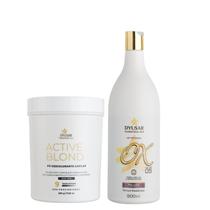 Kit Pó Active Blond + OX 5 Volumes DYUSAR