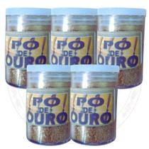 Kit Pó De Ouro Para Rituais Assentamentos Magia Umbanda Candomblé 15 gr