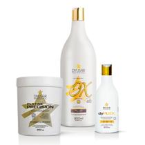 Kit Pó descolorante 250g + Ox 40 volumes + Dyplex da Dyusar