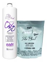 Kit Pó Descolorante Branco 500 gr +oxi 30 Volumes