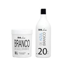 Kit Pó Descolorante Branco 500Gr E Ox 20V - Ark Line