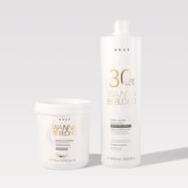 Kit pó descolorante e 30 vol ox 900ml - kit pó descolorante e 30 vol ox 900ml