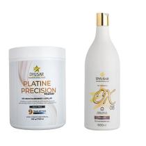 Kit Pó Descolorante Platine Precision Master+Ox 5 Vol DYUSAR
