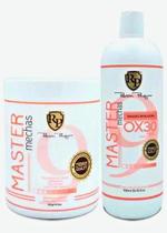 Kit Pó Descolorante RP Master Mechas + OX 30 Robson Peluquero Kit Pó Descolorante RP Master Mechas + OX 30 Robson Peluquero