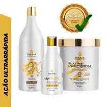 Kit Pó Platine Precision White + OX 30 Vol + Dy Plex DYUSAR Kit Pó Platine Precision White + OX 30 Vol + Dy Plex DYUSAR