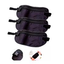 Kit Pochete Doleira, Porta Dinheiro, Passaporte, Documentos para corrida viagens caminhada parque