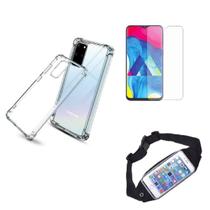 Kit Pochete Samsung Galaxy S20 Plus + Capinha Anti Impacto + Película de Vidro