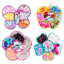 Kit Pocket de Miçangas Candy Biju Collection - DM Toys Kit Pocket de Miçangas Candy Biju Collection - DM Toys