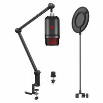 Kit Podcast Braço Articulado Thronmax S3+ Microfone Thronmax MDrill Zone Kit Podcast Braço Articulado Thronmax S3+ Microfone Thronmax MDrill Zone