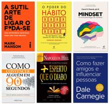 Kit Poder do Hábito + Mindset + Como Fazer Amigos + Mais Esperto que o Diabo + Como Convencer Alguém - Intrínseca