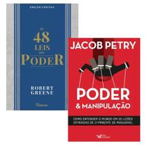 Kit Poder E Manipulação + As 48 Leis Do Poder Kit Poder E Manipulação + As 48 Leis Do Poder
