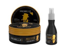 Kit Poderoso Probelle (Tônico para barba + Pomada fixadora)