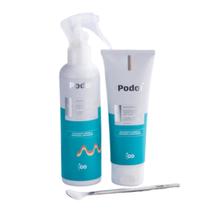 Kit Podol Spa Pés 10 Aplicações Ureia Amolecedor Hidratante