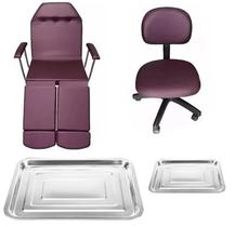 Kit Podologia Básico Vinho Maca Mocho