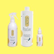 Kit PodoSafe (Removedor de calosidade ) - 30ml+ 300ml +1Litro