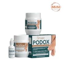 Kit podox podologia profissional para os pes- rachadura ressecamento limpeza profunda hidratação Kit podox podologia profissional para os pes- rachadura ressecamento limpeza profunda hidratação