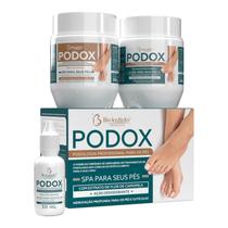 Kit Podox Podologia Spa para os Pés Tratamento Profissional