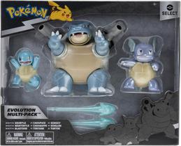 Kit Pokémon Select Evolution Multipack Squirtle Blastoise - Sunny