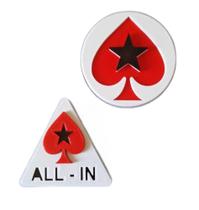 Kit Poker - Botão All In + Dealer Kit Poker - Botão All In + Dealer