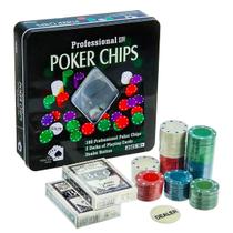 Kit Poker Texas Hold'em Profissional Completo