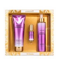 Kit Pokoloka Luxury Elixir Human Paradoxe - Hidratante 240ml + Body Splash 250ml + Perfume 15ml Kit Pokoloka Luxury Elixir Human Paradoxe - Hidratante 240ml + Body Splash 250ml + Perfume 15ml