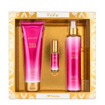 Kit Pokoloka Luxury Elixir Yara Bomb - Hidratante 240ml + Body Splash 250ml + Perfume 15ml Kit Pokoloka Luxury Elixir Yara Bomb - Hidratante 240ml + Body Splash 250ml + Perfume 15ml