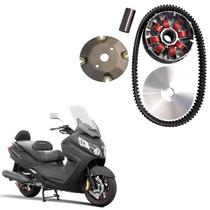 Kit Polia Correia E Roletes Completo Dafra Maxsym 400i