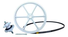 Kit Polia Cubo e Correia para Tanquinho Colormaq LCM 5kg, 9kg e 10kg Kit Polia Cubo e Correia para Tanquinho Colormaq LCM 5kg, 9kg e 10kg