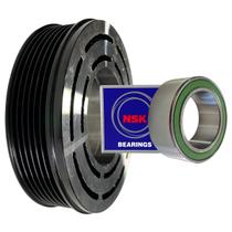 Kit Polia E Rolamento Compressor Ar Cond 5h14 6pk 123mm