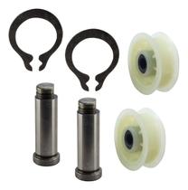 Kit Polia Eixo Esticador Secadora Brastemp Bsr10 Bsx10 Bsi10 Original