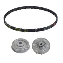 Kit Polias e Correia P/ Lixadeira de Cinta Makita 9404, 9902, 9903 e 9920 Original