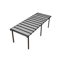 Kit Policarbonato Branco 6mm 8,00m x 6,00m - Perfis Naturais Kit Policarbonato Branco 6mm 8,00m x 6,00m - Perfis Naturais