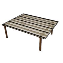 kit Policarbonato Cristal 4mm 4,00m x 4,00m - Perfis Bronze kit Policarbonato Cristal 4mm 4,00m x 4,00m - Perfis Bronze