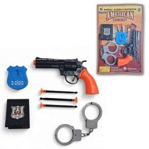Kit Policial Arminha de Dardos Algema e Distitivos JR0377