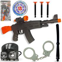Kit Policial Infantil Com óculos e Acessórios De Brinquedo Kit Policial Infantil Com óculos e Acessórios De Brinquedo