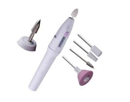 Kit Polidor De Unhas Lixa De Unha Automática 5 Adaptadores Kit Polidor De Unhas Lixa De Unha Automática 5 Adaptadores