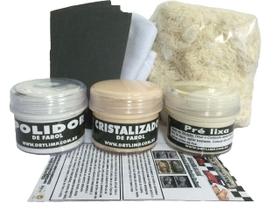 Kit Polidor E Cristalizador De Farol _ Revitaliza Farol Amarelado