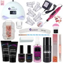 Kit Poligel Polygel Unhas Em Gel Molde F1 Unha Géis Completo - GAROTA BONITA