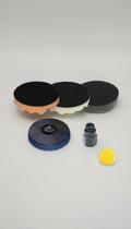 Kit Polimento 6" Corte Refino Lustro Kit Polimento 6" Corte Refino Lustro