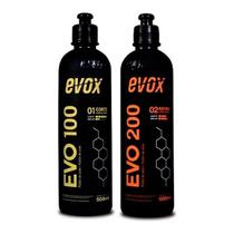 Kit polimento automotivo evox corte refino evo100 + evo200
