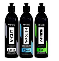 Kit Polimento Automotivo Vonixx VHP V-cut V-polish V-finish